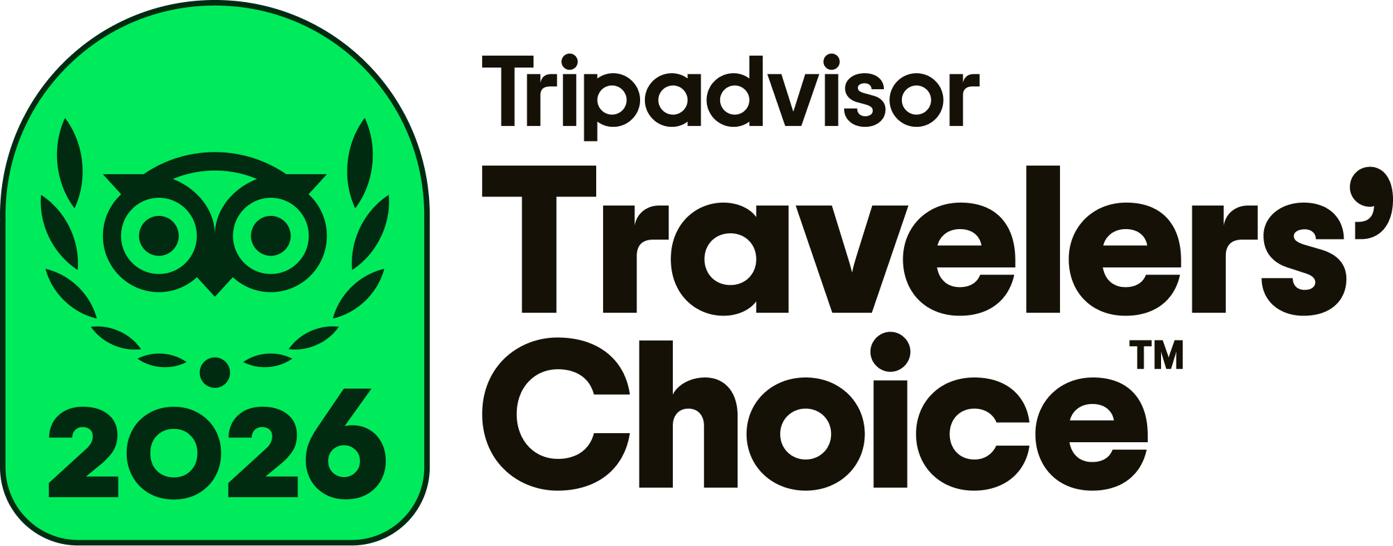 Tripadvisor Travelers’ Choice 2026